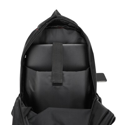 DUKAP EDGE Laptop Compatible Backpack, Large, Black (BDK-EDG-BLK)