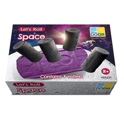 Yellow Door Lets Roll Space, Assorted Colors, 6/Set (YUS1237)