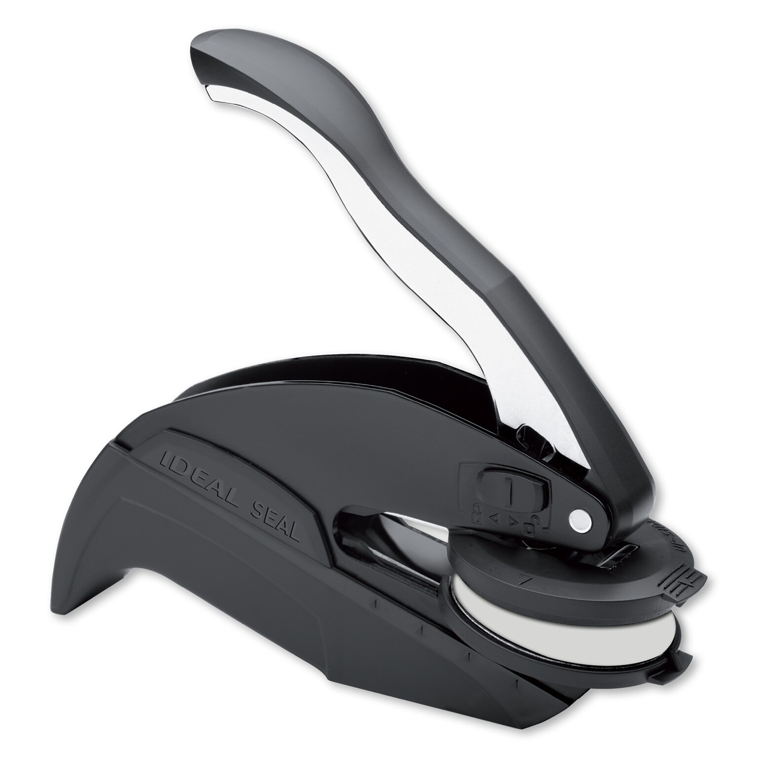 Custom Ideal 2 in 1 Pocket & Desk Embosser, 1-5/8 Diameter