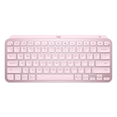 Logitech MX Keys Mini Wireless Ergonomic Keyboard, Rose (920-010474)