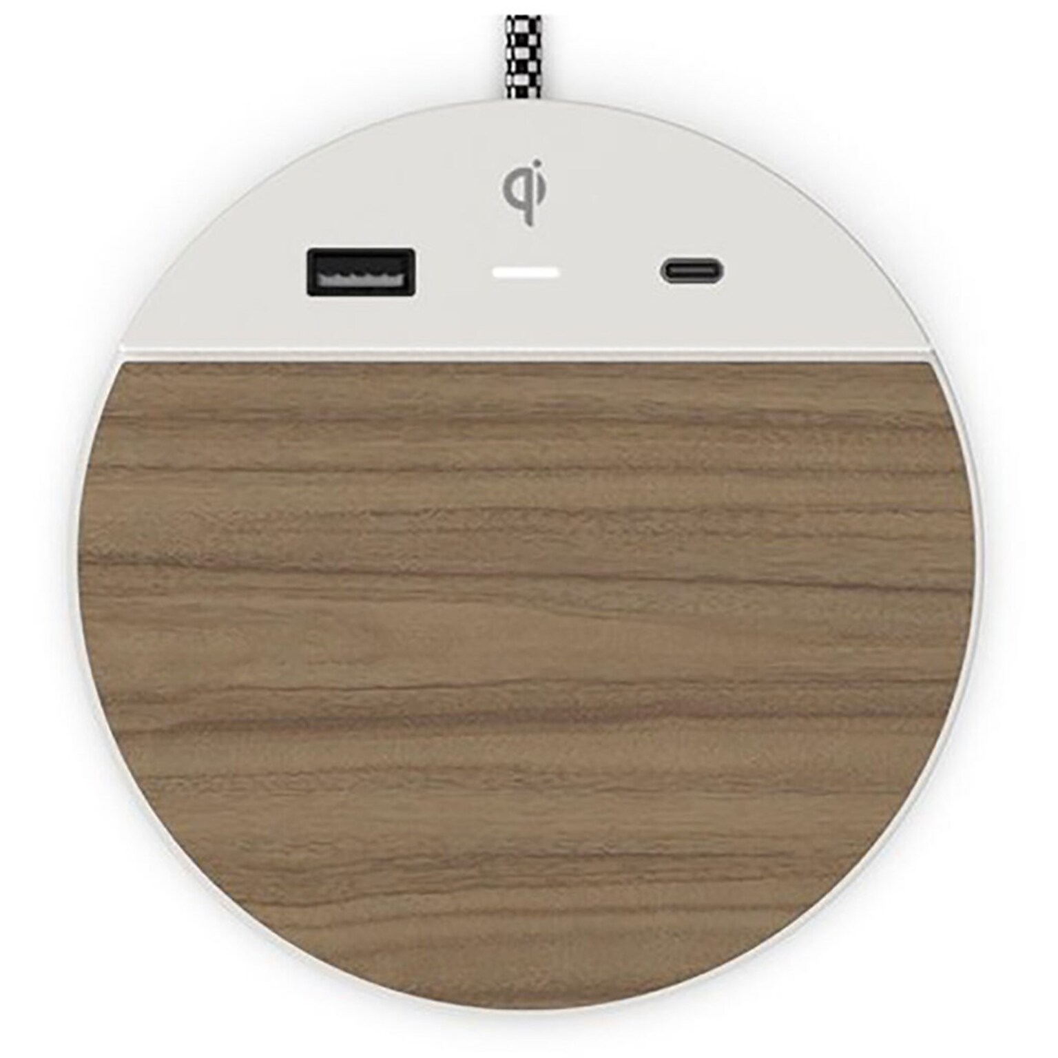 Nonstop Station C Wireless Charging Pad, 10W, Warm Walnut (NSC3-WWT)