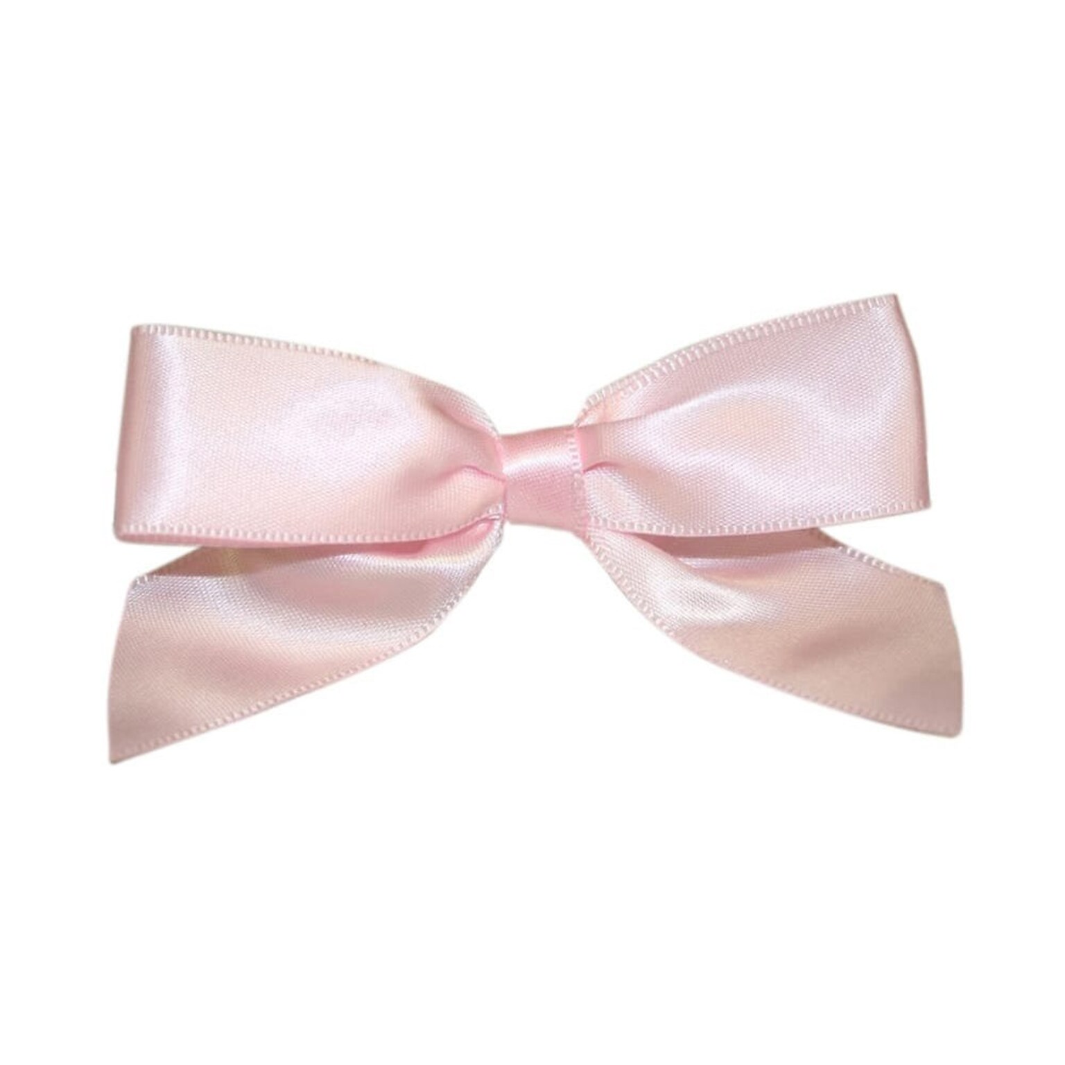 JAM Paper Satin Bows, Light Pink, 100/Pack (52640349209)