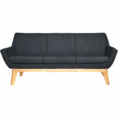 Lorell Quintessence Collection Sofa, Black (LLR68960)