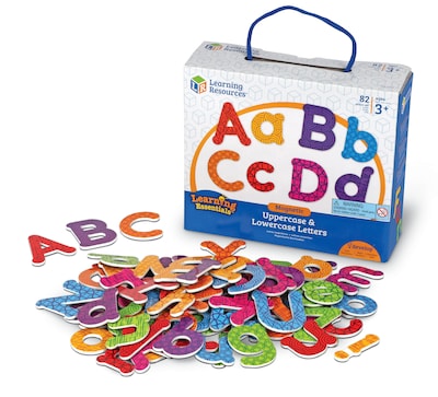 Learning Essentials Uppercase and Lowercase Letter Magnets (LER7725)