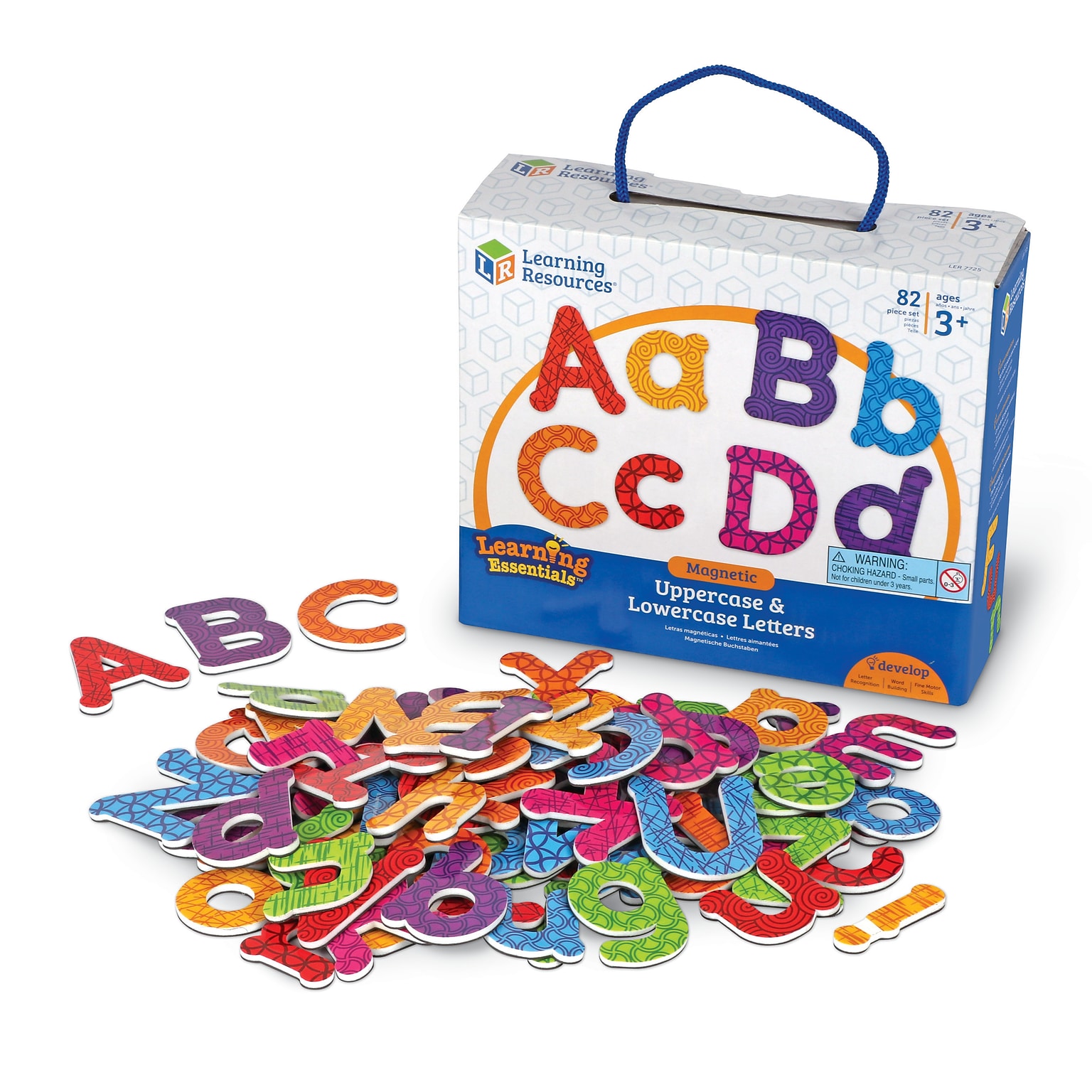 Learning Essentials Uppercase and Lowercase Letter Magnets (LER7725)