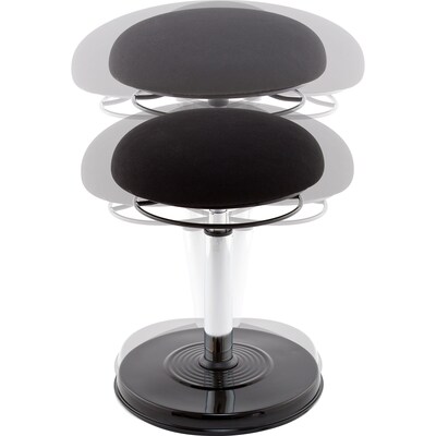 Kore Design Office PLUS Everyday Adjustable Chair 18.5 to 26.75, Black (KD-1540)