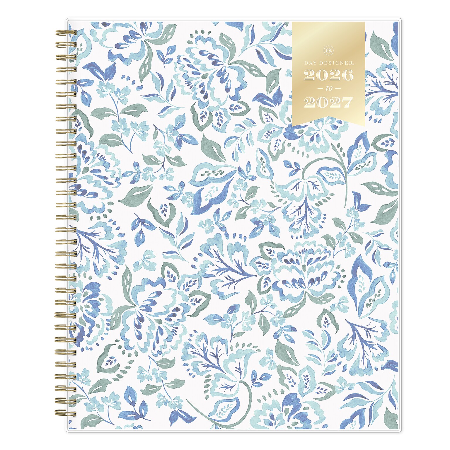 2026-2027 Blue Sky Day Designer Hawthorne 8 x 11 Academic Year Weekly & Monthly Planner, Plastic Cover (158179)