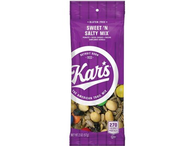 Kars Gluten-Free Nut Trail Mix Variety Pack, 46 oz., 24 Bags/Box (8362)