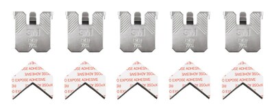 3M CLAW Drywall Hanger, 15 lbs., Silver, 5/Pack (3PH15M5ES)