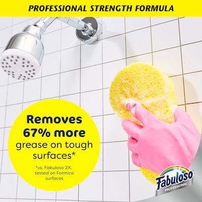 Fabuloso Professional All-Purpose Glass & Surface Cleaner Degreaser Bottle, Lavender Scent, 125 oz. (61051910)