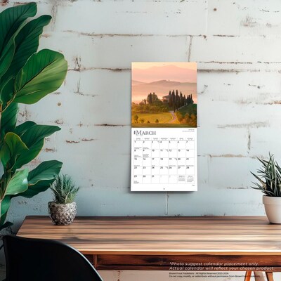 2026 BrownTrout Italy 7" x 7" Monthly Wall Calendar (9798330703944)