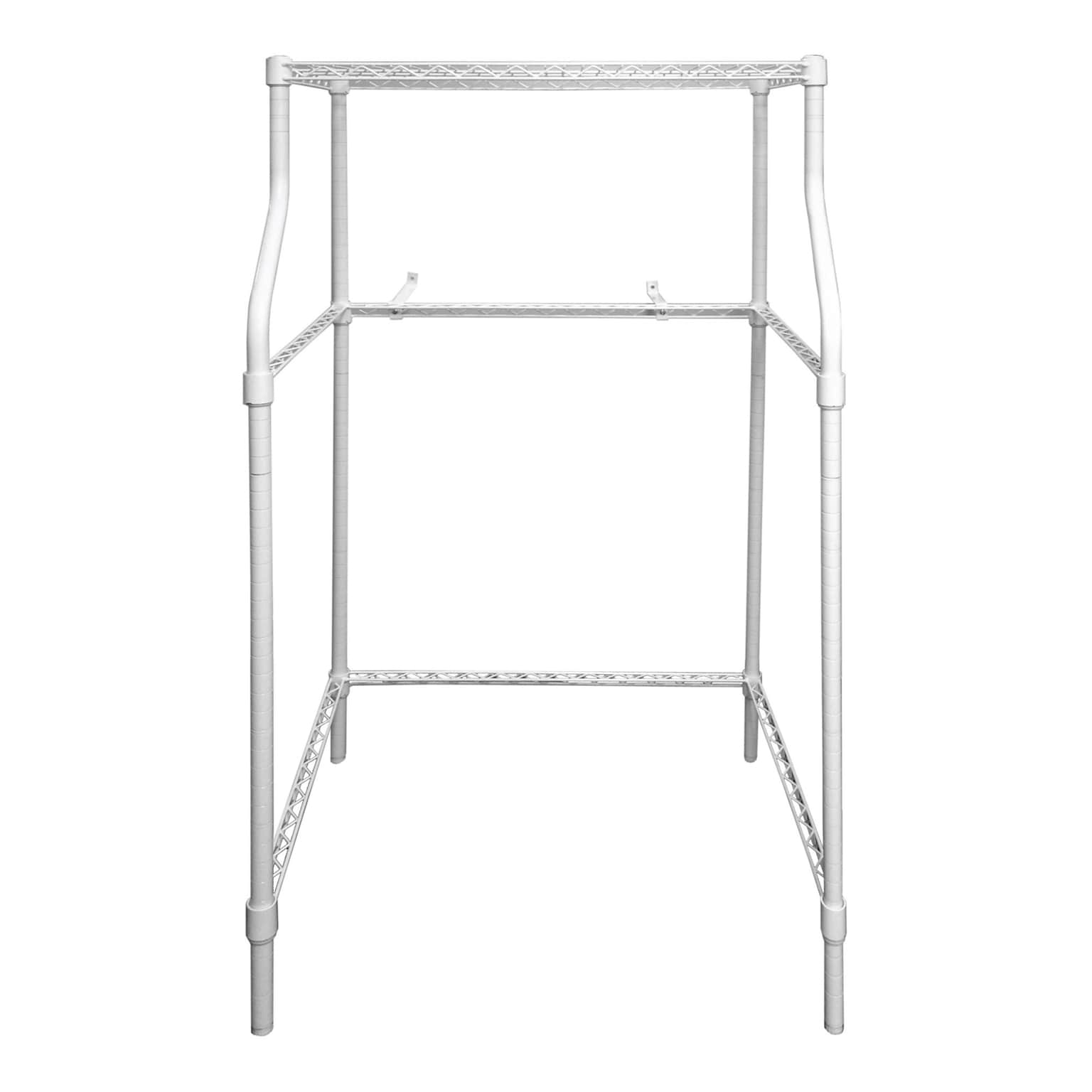 Magic Chef Metal Compact Laundry Dryer Stand, Chrome (MCSLS12CH)