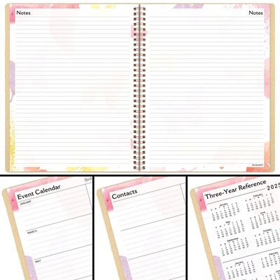 2026 AT-A-GLANCE Watercolors 8.5" x 11" Weekly & Monthly Planner, Paper Cover, Multicolor (791-905G-26)