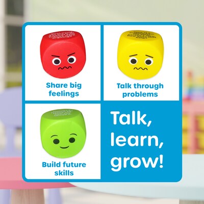 Learning Resources Conflict Resolution Cubes, Assorted Colors (LER7378)