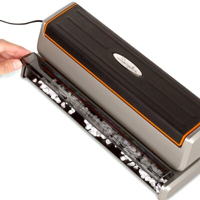 Swingline® Optima® 20 Electric 3-Hole Punch, 20 Sheet Capacity, Black (A7074520)
