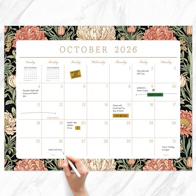 2026-2027 TF Publishing Monthly Deskpad Calendar (AY27-4202)