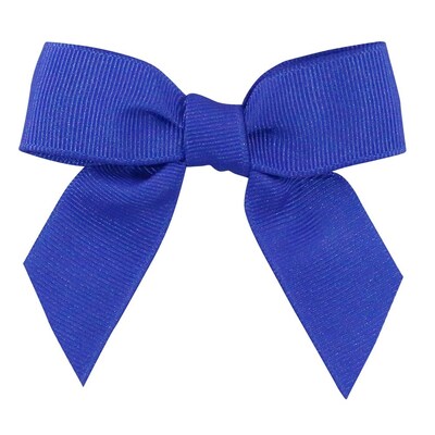 JAM Paper Grosgrain Bows, Royal Blue Grosgrain, 100/Pack (52640349291)