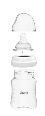 Crane Breast Milk Bottle, 5 oz., 2/Pack (HS-1952)