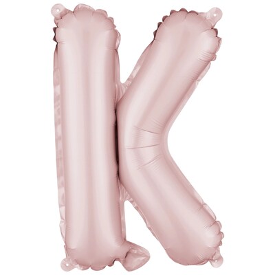 Party City (Air-Filled) 16 K Foil Balloon, Dusty Rose (AM 1 100078-92)