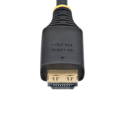 StarTech 8 ft. HDMI Audio/Video Cable, Male, Black (HDMI2-CABLE-GRIP-8F)