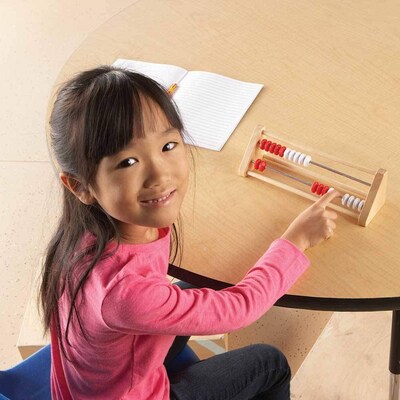 hand2mind Rekenrek 20-Bead Wooden Class Set, 26 Pieces/Set (86232)