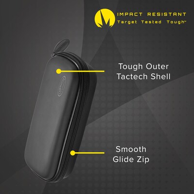 Casemaster Warden Dart Case with Black Zipper (36-0600-01)