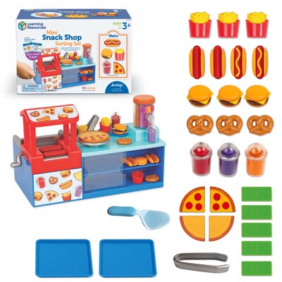 Learning Resources Mini Snack Shop Sorting Set, Multicolored (LER6823)