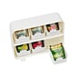 Mind Reader Tea Bag Organizer, White (STBORG-WHT)