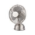 Good Housekeeping 5 Oscillating Desk Fan, 3-Speed, Silver (92512)