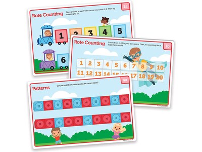 Learning Resources MathLink Cubes Pre-K Activity Set (LER9335)