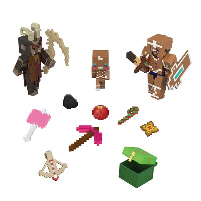 Mattel Minecraft Advent Calendar, Multicolored (JMP70)