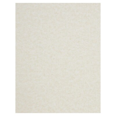 JAM Paper Parchment 65 lb. Cardstock Paper, 8.5" x 11", Brown, 250 Sheets/Ream (96700100B)