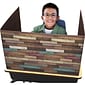 Teacher Created Resources 22" Reclaimed Wood Design Privacy Screen, Multicolored, Pack of 2 (TCR20346-2)