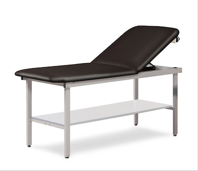 Clinton Industries Alpha Series Treatment Table with Black Upholstery (3020-30-3BKA)