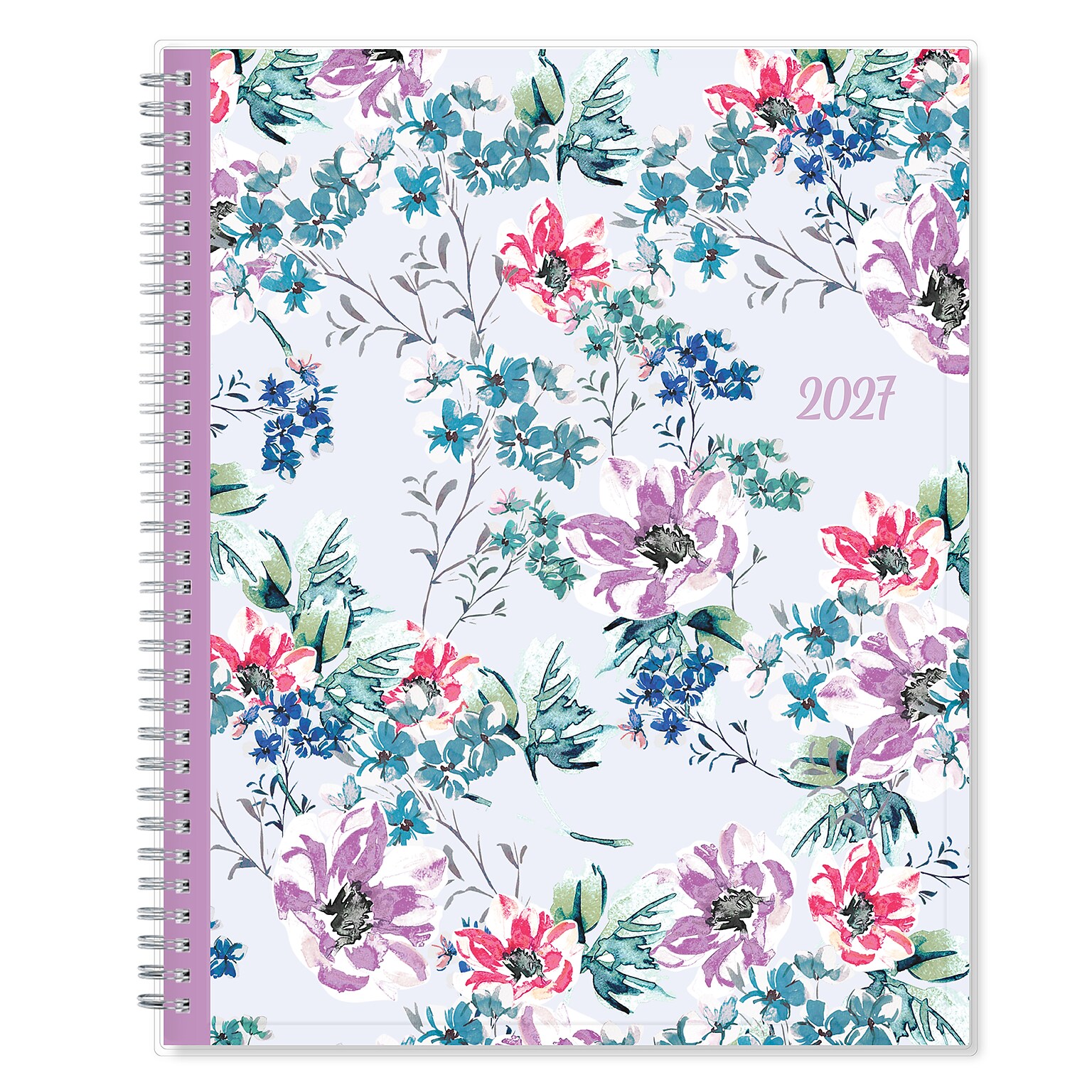 2027 Blue Sky Laila 8.5 x 11 Calendar Year Weekly & Monthly Planner, Plastic Cover (137273-27)
