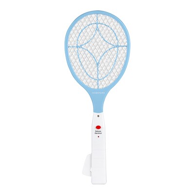 NineStars Battery-Free Electric Mosquito Fly Swatter, Durable ABS Plastic Material, Triple-Layer Mes