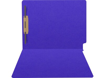 Medical Arts Press Heavy Duty End Tab File Folder, Straight-Cut, Letter Size, Purple, 40/Box (S-09461-PUR)
