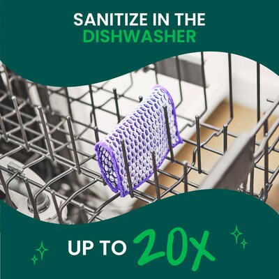 Scotch-Brite Soap Control Non-Scratch Dishwand, Blue (451U-4)