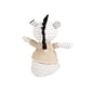Crane Baby Kendi Zebra Plush Toy, White (BC-120PT-2)