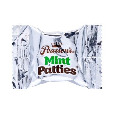 Pearson's Patties Dark Chocolate Mint Candy Bar, 3 lbs., 175/Carton (209-00558)