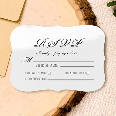 Avery Integrated Cards, 3.5" x 5", Glossy White, 100/Pack (95342)