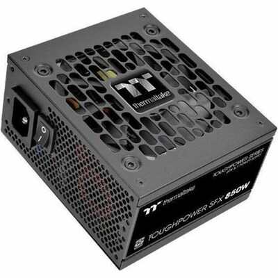 Thermaltake Toughpower SFX Platinum 850W ATX 3.1 80 PLUS Platinum Internal Power Supply, Black (PSSTP0850FNFAPU)