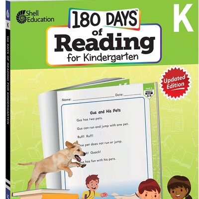 Shell Education 180 Days of Reading 2nd Edition, Grade K (SEP135042)