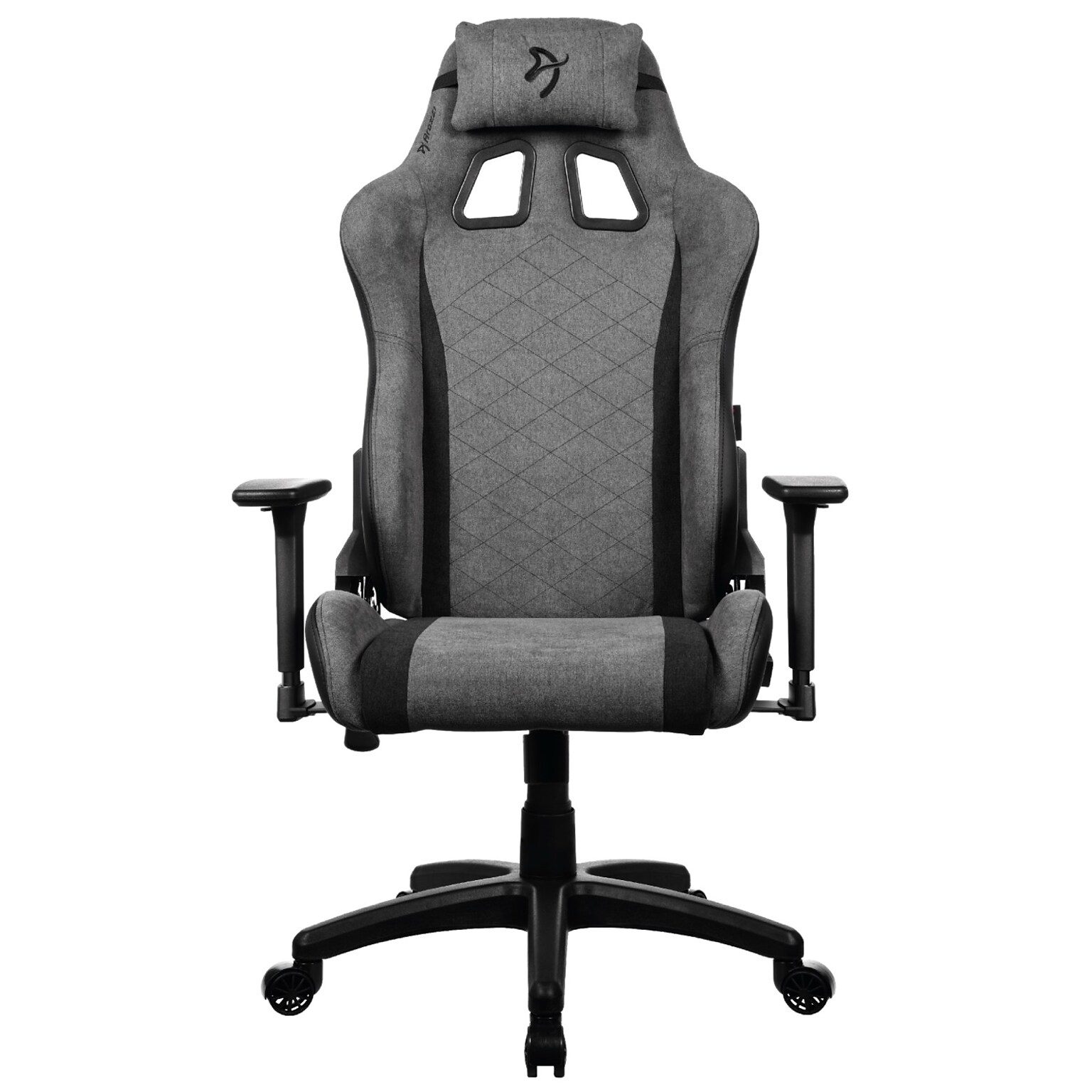 Arozzi Avanti Soft Fabric Ergonomic Racing Gaming Chair, Ash (AVANTI-SFB-ASH)
