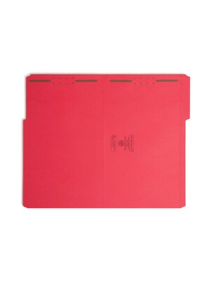 Smead Card Stock Classification Folders, Reinforced 1/3-Cut Tab, Legal Size, Red, 50/Box (17740)