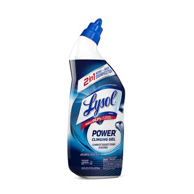 Lysol Disinfectant Toilet Bowl Cleaner, Wintergreen Scent, 24 oz. (1920098012)