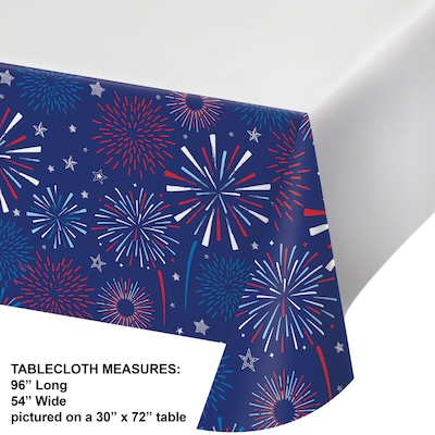 Creative Converting Patriotic Party Tableware and Decor Kit, Serves 8 (DTC8655E4A)