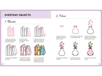 Quarto 101 Super Cute Things to Draw Drawing Book, 112 Pages (9780760375013)