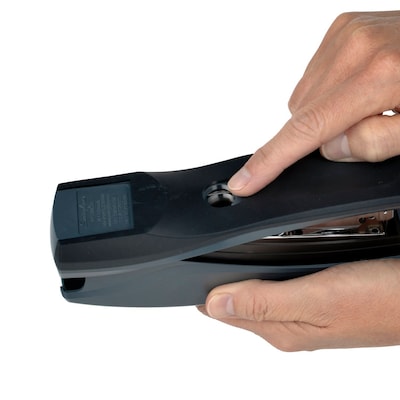 Swingline Optima 25 Reduced-Effort Desktop Stapler, 25-Sheet Capacity, Black (66424)