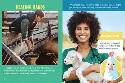Farm Animal Sanctuaries Picture Book, Hardcover